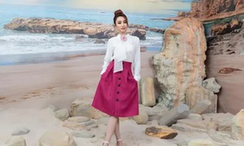 Ngân Khánh khoe vẻ đẹp vượt thời gian trong bộ sưu tập Timeless Beauty